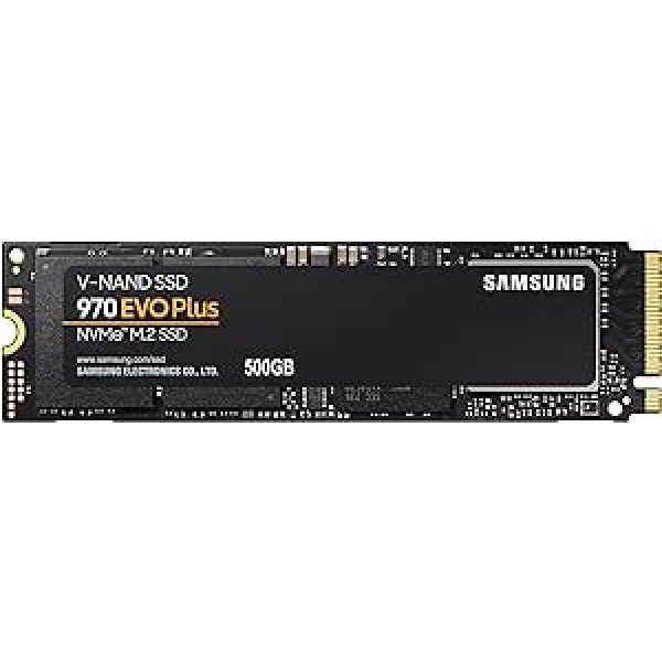 Samsung MZ-V7S500BW SSD 970 EVO Plus 500 GB M.2 iekšējais NVMe SSD (līdz 3500 MB/s)