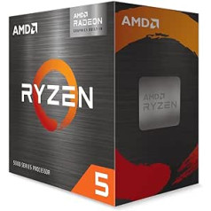 AMD Ryzen 5 5600G (6C/12T) ar AMD Radeon Graphics (6x 3.9GHz) 19MB ligzdu AM4 CPU BOX