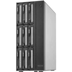 TERRAMASTER T9-450 9Bay NAS krātuve — ātrdarbīga tīkla krātuve ar četrkodolu centrālo procesoru, 8 GB DDR4, divas SFP+ 10 GbE saskarnes, tīkla krātuves serveris (bez cietā diska)