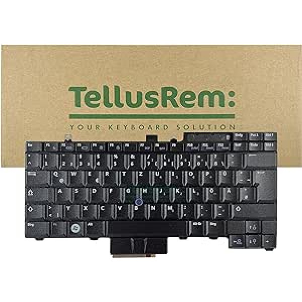 Rezerves franču tastatūra bez aizmugurgaismojuma Dell Latitude E6400, Latitude E6410, Latitude E6500, Latitude E6510