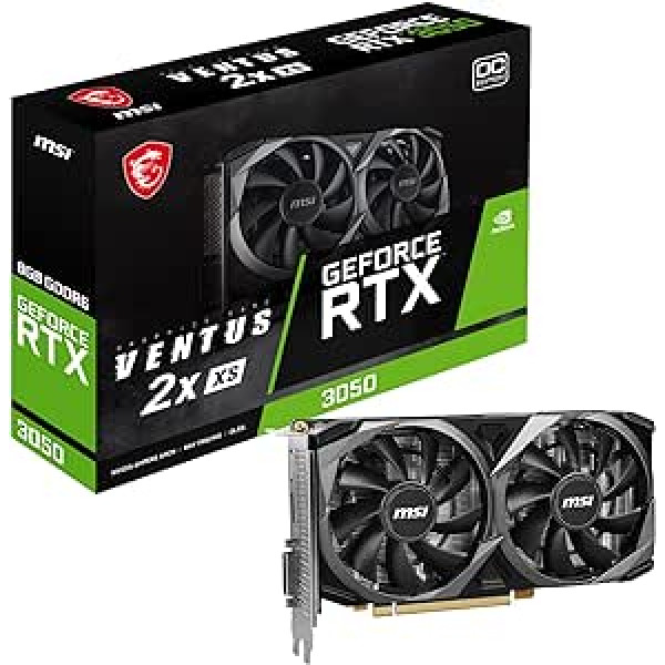 MSI GeForce RTX 3050 Ventus 2X XS 8G OC