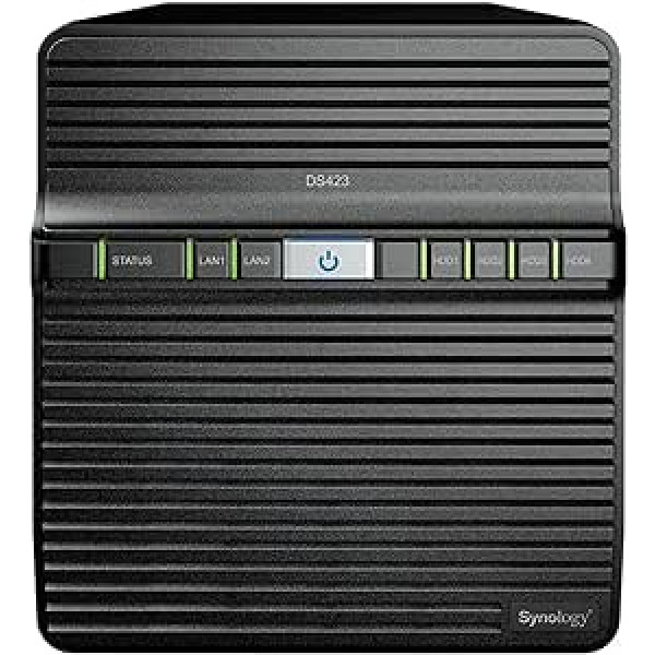 Synology DS423 4 nodalījumu darbvirsmas NAS risinājuma mehāniskais cietais disks