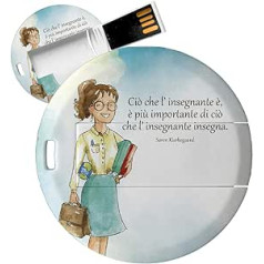 My Custom Style Pen Drive USB kolekcija #Scuola_A#4/8/16/32 GB monētu karte_16 GB Scuola — Kukainis 1