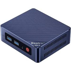 Beelink Mini dators, Intel 12. paaudzes Alder Lake N95 (līdz 3,4 GHz), 8 GB DDR4 RAM 256 GB PCIe SSD, Mini S12 galddatora atbalsts 4K Dual HDMI Display/USB 3.2/WiFi 5/BT4.2/Gigabit Ethernet