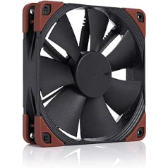 Noctua NF-F12 iPPC-3000 PWM, Industrielüfter, 4-Pin, 3000 RPM (120mm, Schwarz)