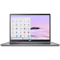 Acer Chromebook 514 (CB514-3HT-R2QQ) klēpjdators | 14 collu WUXGA displejs | AMD Ryzen 3 7320C | 8 GB RAM | 256 GB SSD | AMD Radeon 610M | ChromeOS Core | Pelēks