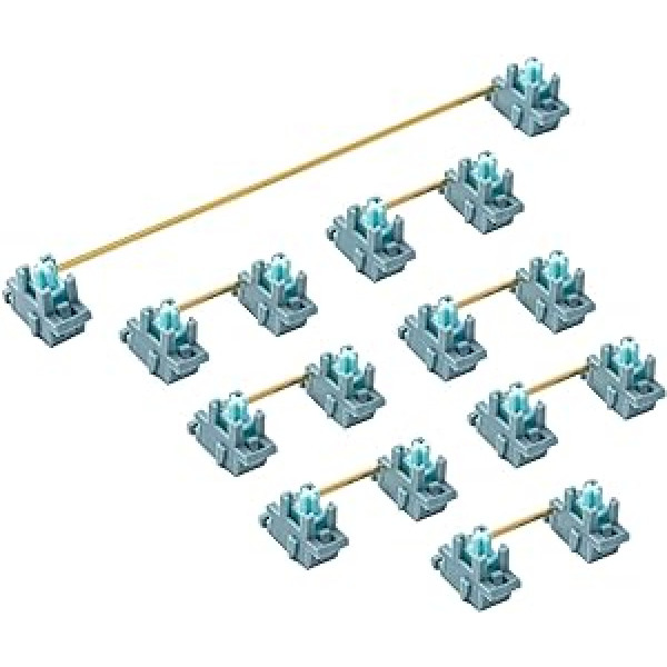 V3 PCB plāksnes stiprinājuma stabilizatori Satelīta ass 2u 6,25u stiprinājuma ieskrūvējami stabilizatori Mehāniskā tastatūra Pielāgots remonta plāksnes stabilizators Cherry MX mehāniskajai tastatūrai