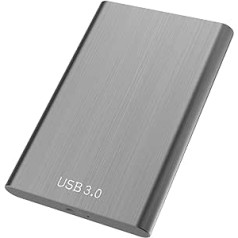 Sincelo Externe Festplatte 1 tb, USB 3.0 Tragbare Festplatte extern personālajam datoram, Mac datoram, galddatoram, klēpjdatoram, MacBook, Chromebook datoram (1 tb, Schwarz)