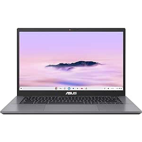 ASUS Chromebook CX3 klēpjdators | 14 collu FHD pretatspīduma IPS displejs | Intel Core i3-1215U | 8 GB RAM | 128 GB UFS | Intel UHD | ChromeOS | QWERTZ tastatūra | Rokijs Grejs