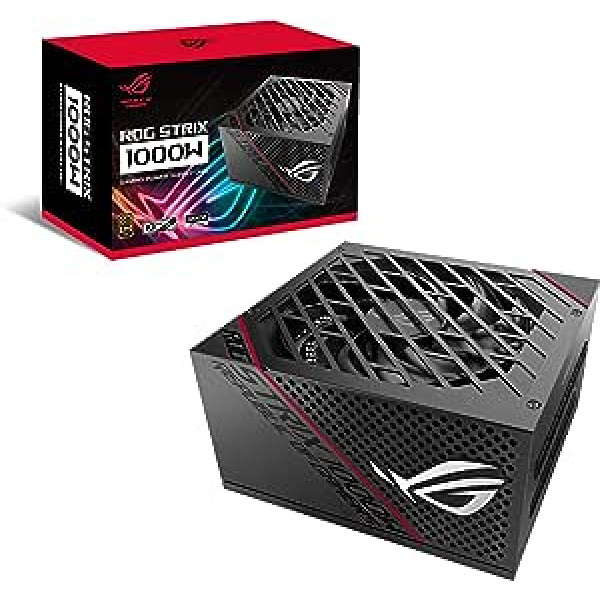 ASUS ROG Strix 1000W Gold Power Supply (1000 Watt, 0dB Cooling, ATX12V, 80-Plus Gold)