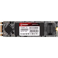 KingSpec M.2 SSD 2280 2TB iekšējais cietvielu disks SSD M.2 SATA III 6Gb/s SATA HDD NGFF SSD 2280 mm 3D NAND HDD Disco Duro galddatoram klēpjdatoram (lasīšanas/rakstīšanas ātrums līdz 550/500MB/s)