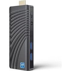 Mini PC Stick, Intel Celeron N4000 Compute Stick Windows 10 Pro, 8GB DDR4 128GB eMMC Stick PC atbalsts 4K HDMI, Bluetooth, WiFi, pārnēsājams mini dators biznesam, mājas birojam, ceļojumiem