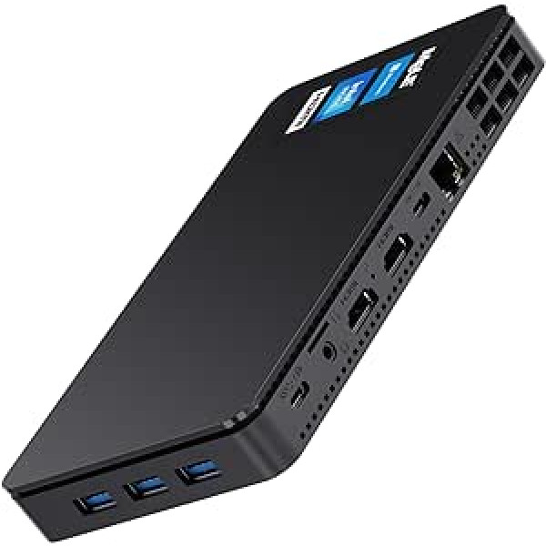 Mele Overclock3C Mini PC Windows 11 Pro Micro PC Celeron N5095 (4C/4T, līdz 2.9GHz, TDP 15W) 16GB DDR4 512GB ROM mazs galddators ar 2x HDMI 4K@60Hz, USB-C, WiFi 6, BT5.2, VESA stiprinājums