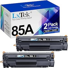 LxTek CE285A 85A toneris saderīgs ar HP 85A toneri, kas paredzēts HP Laserjet P1102W P1102 M1212NF M1132MFP M1217NFW M1212 M1132 M1210 M1210MFP P1109 (melns)