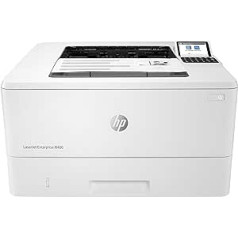 HP LaserJet Enterprise M406dn lāzerprinteris (LAN, abpusējais, 350 lokšņu papīra tekne) balts