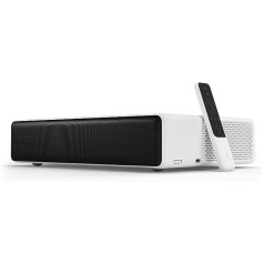 Xiaomi Mi Laser Projector 150 (Full HD HDR, Dolby Audio/DTS HD, WiFi, USB, HDMI, Bluetooth, Ethernet, audio izeja, AV ieeja, ALPD 3.0, 5000 lūmeni) Augstākās klases skaļrunis, Google palīgs, Android id 8.1