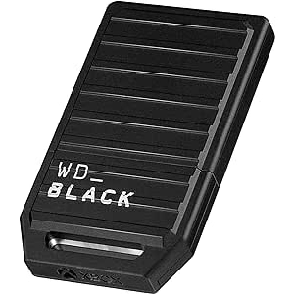 WD_BLACK C50 paplašināšanas karte Xbox 512 GB (oficiāli licencēta Xbox, Xbox Velocity Architecture, Plug and Play, saglabājiet vairāk nosaukumu) Melns cietvielu disks