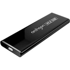 Archgon C50 External SSD M.2, 960GB, USB 3.1, Gen 2 (Type-C), Black