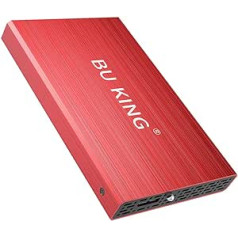 BU KING USB 3.0 ārējais cietais disks 120 G HD 2,5 collu ārējā atmiņas ierīce zibatmiņas disks PS4 TV sarkans