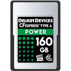 Delkin DCFXAPWR160 160GB CFExpress A tipa VPG-400 atmiņas karte