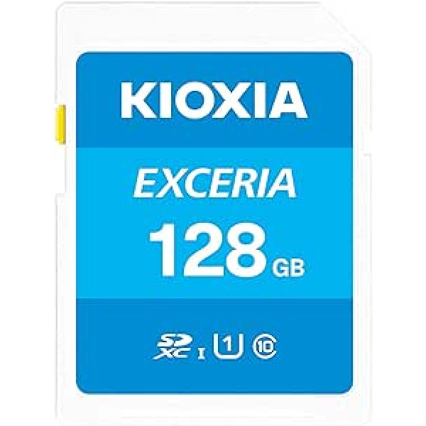 Kioxia 128GB Exceria U1 100 MBs Class 10 SD karte