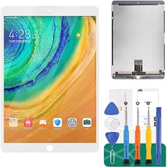 Replacement LCD Screen for iPad Pro 10.5 2017 A1701 A1709 Touch Screen Digitizer Glass Panel Full Assembly Repair Kit (White)