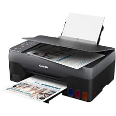 Canon PIXMA G2520 MegaTank Multifunction Printer Refillable Multifunctional System DIN A4 (Scanner, Copier, Colour Inkjet Printer, Photo Printer, USB, LC Display), Black