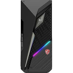 MSI MAG Infinite S3 13NUD-1017FR spēļu dators — Intel Core i7-13700F, RTX 4060 Ti, 16 GB RAM DDR5, 1 TB SSD PCIe 3.0 NVMe, barošanas avots 80 plus bronza, WiFi 6E — Windows 11 ģimene