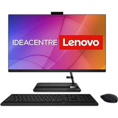 Lenovo IdeaCentre 5 viss vienā galddators | 27 collu QHD displejs | Intel Core i5-11400T | 16 GB RAM | 512 GB SSD | NVIDIA GeForce RTX 3050 | Win11 Sākums | Balts | QWERTZ | Ietver tastatūru un peli