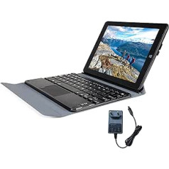 2-in-1 Mini Laptop Computer, Windows 11 Intel N4020C Processor 8.9 Inch HD Touchscreen with Removable Keyboard 4GB+64GB, Suitable for Business, Study and Entertainment (QWERTY English)