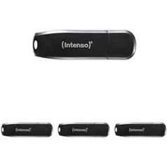 Intenso Speed Line Memory Stick 16 GB USB 3.2 Gen 1x1 Black Pack of 4