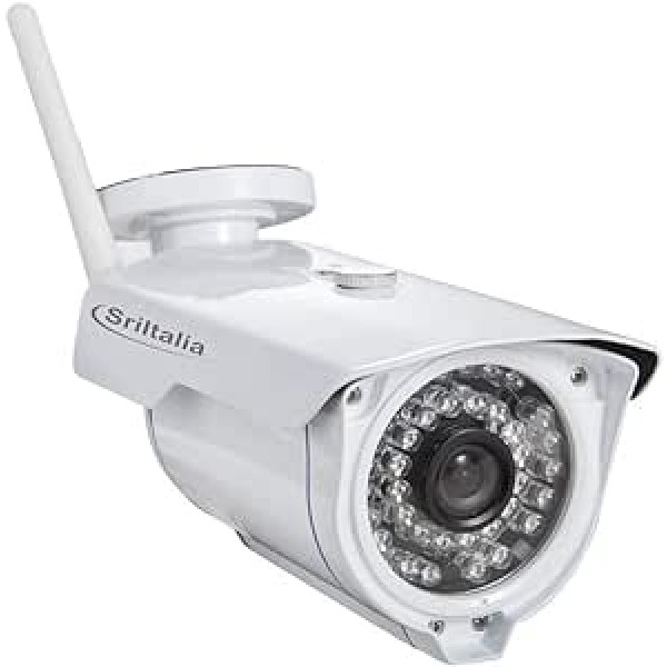 Sricam SP007 Outdoor, HD 720P IR Cut videonovērošanas kamera, ūdensizturīga, nakts redzamība, WIFI bezvadu — pilna funkcija, micro SD 128GB (saderīgs ar IOS un Android lietotni, H.264, ONVIF, P2P