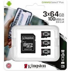 Kingston Canvas Select Plus microSD Card 64GB