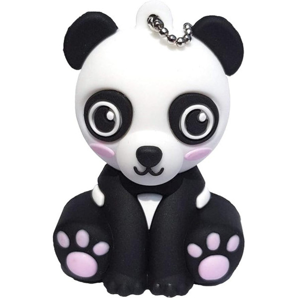 Ulticool - Panda Bear Cute - 32 GB - USB atmiņas kartes datu krātuve - Pen Drive Memory Stick - unikāls oriģināls dizains - balts un melns un rozā