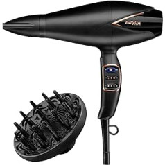 Babyliss Фен BaByliss Salon Air Brilliance D665E с цифровым мотором