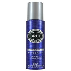 Brut Oceans Men's Deodorant Spray Pack of 6 x 200 ml