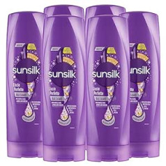 Sunsilk Smooth matu kondicionieris ar argana eļļu, zīda proteīnu un biotīnu, pret frizz, atšķetināšanu, 6 pudeles pa 350 ml