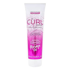 The Curl Company Soft and Shape Curl losjons (250 ml) - atsvaidzina un atstāj matus mīkstus un gludus, ideāli piemērots cirtām un viļņiem, profesionāli izstrādāts ar Curplex un barojošu Moringa eļļu