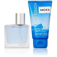 Mexx Duftset Ice Touch Man Eau de Toilette 30ml + Showergel 50ml, 1er Pack (1 x 80 ml)