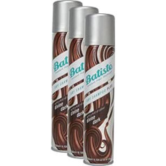 Batiste sausais šampūns Divine Dark ar krāsu pieskārienu melniem un tumši brūniem matiem, svaigi mati visiem matu tipiem, iepakojumā 3 2+1 (3 x 200 ml)