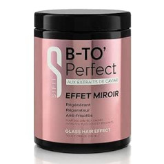 Sifit B-TO' Professional Caviar Extract Hialuronskābes sulfātu nesaturoša matu kopšana - parabēni - Formol Shine Mirror Effect kopšanas maska sausiem un novājinātiem matiem 1000ml