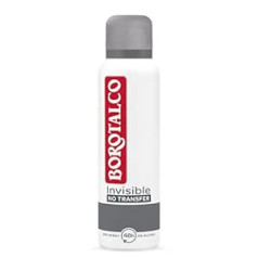 Borotalco 6x BOROTALCO ROBERTS deo izsmidzināms dezodorants Invisible 150 ml Anti Flecken spot 48h