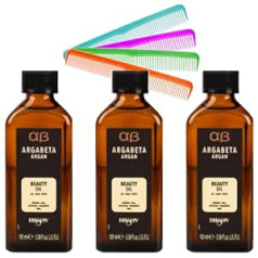 +D Dikson ArgaBeta Professional eļļa matiem ar argana eļļu / beta karotīnu 100 ml + bezmaksas nr.1 Altéax® krāsaina šauras ķemmes iepakojums pa 3