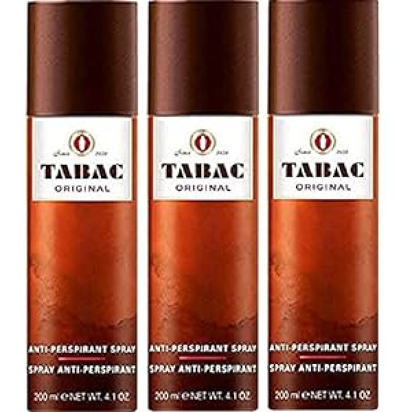 Tabac Original (Антиперспирант), Дезодорант-спрей для мужчин, 200 мл