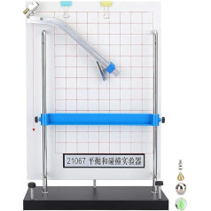 ZAPION Lehrinstrument, horizontales Projektilbewegungsinstrument, Physik-Experimentiergerät, für den Mittelschullehrerunterricht