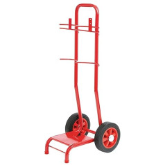 Firechief Svt2B Double Extinguisher Trolley with Bucket Holder, Red