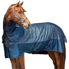 Amesbichler Reitsport HorseGuard Outdoor Horse Blanket Rain Cover Raindrops Design 0 g without Filling