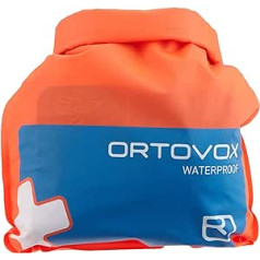Ortovox Unisex pirmās palīdzības komplekts pieaugušajiem, ūdensizturīgs pirmās palīdzības komplekts, šokējoši oranžs, viens izmērs
