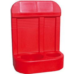 Firechief HS26/RED Extinguisher Stand for Two Fire Extinguishers, Red, 62 x 27 x 48 cm