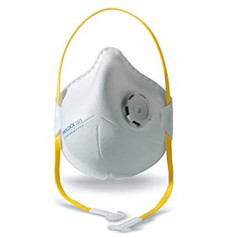 Moldex Smart Pocket 257501 Fine Dust Mask with Valve FFP3 D Pack of 10 DIN EN 149:2001, DIN EN 149:2009